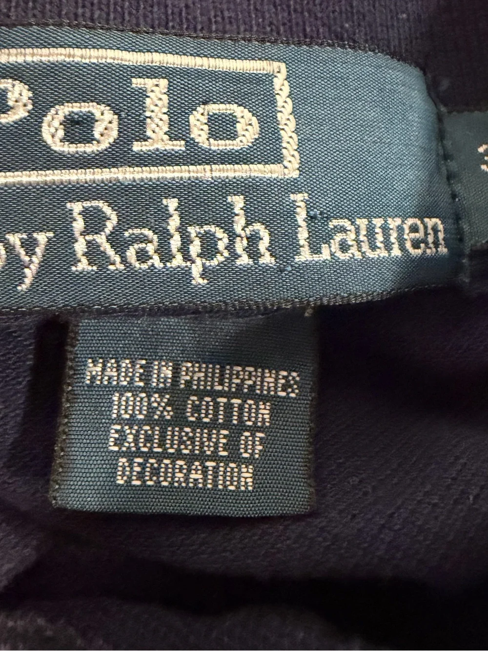 Polo Ralph Lauren Men's Navy Classic Polo Shirt with Large Embroidered Pony 3XB